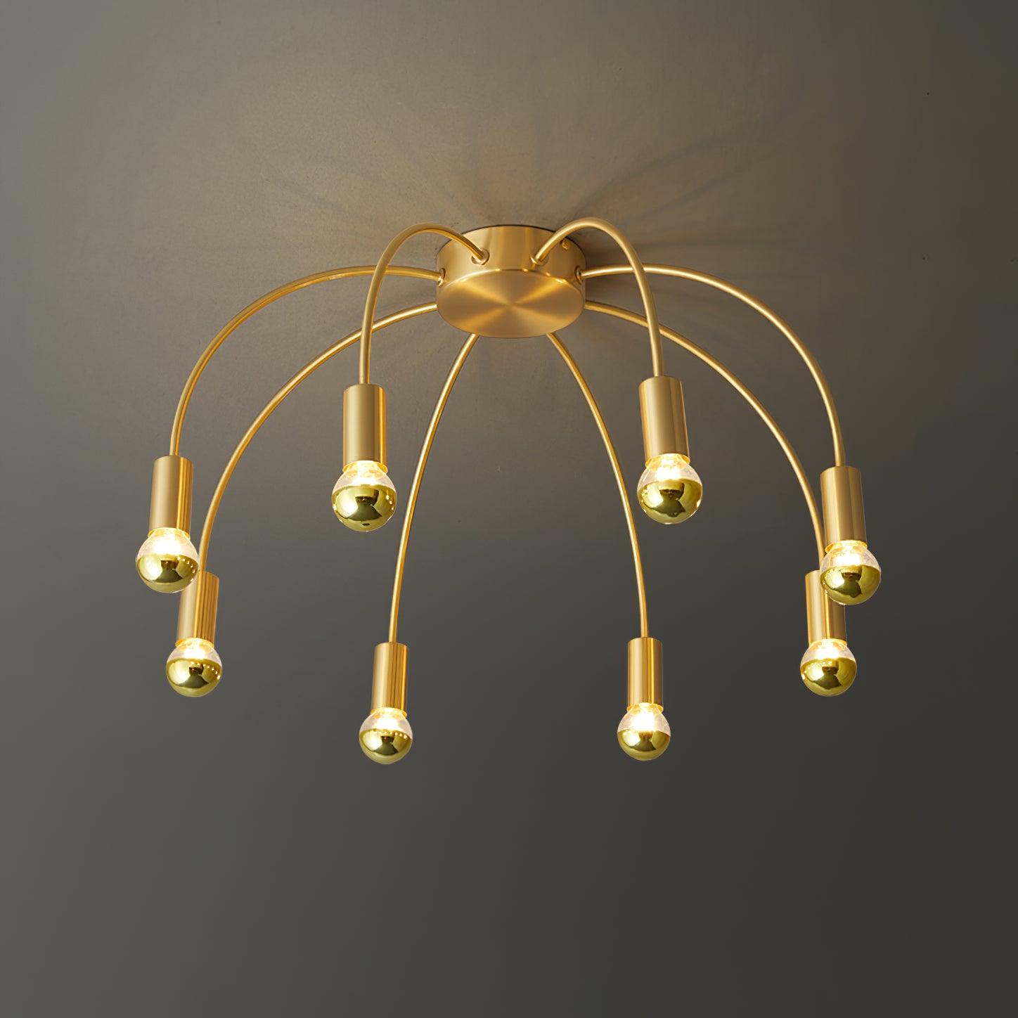 Luminaire en verre Sage Plafonnier en Verre Luxe