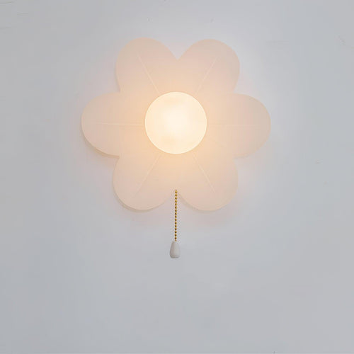 Acroma Nordic Art Fleurs Résine Applique Murale