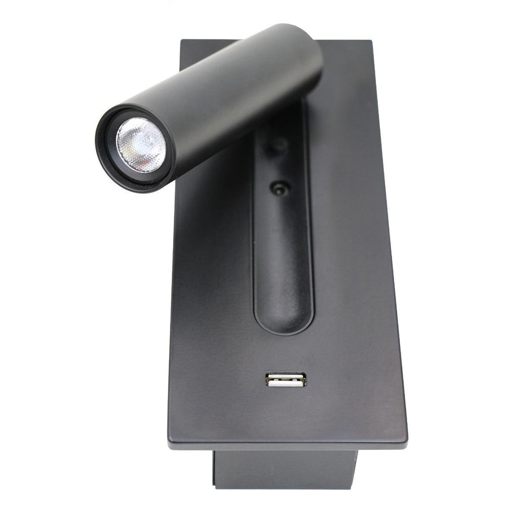 Luminaire Aare Moderne Minimaliste Chevet Noir Luminaire Mural