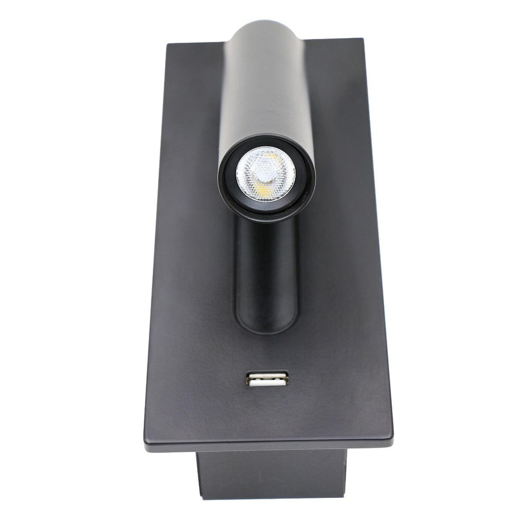 Luminaire Aare Moderne Minimaliste Chevet Noir Luminaire Mural