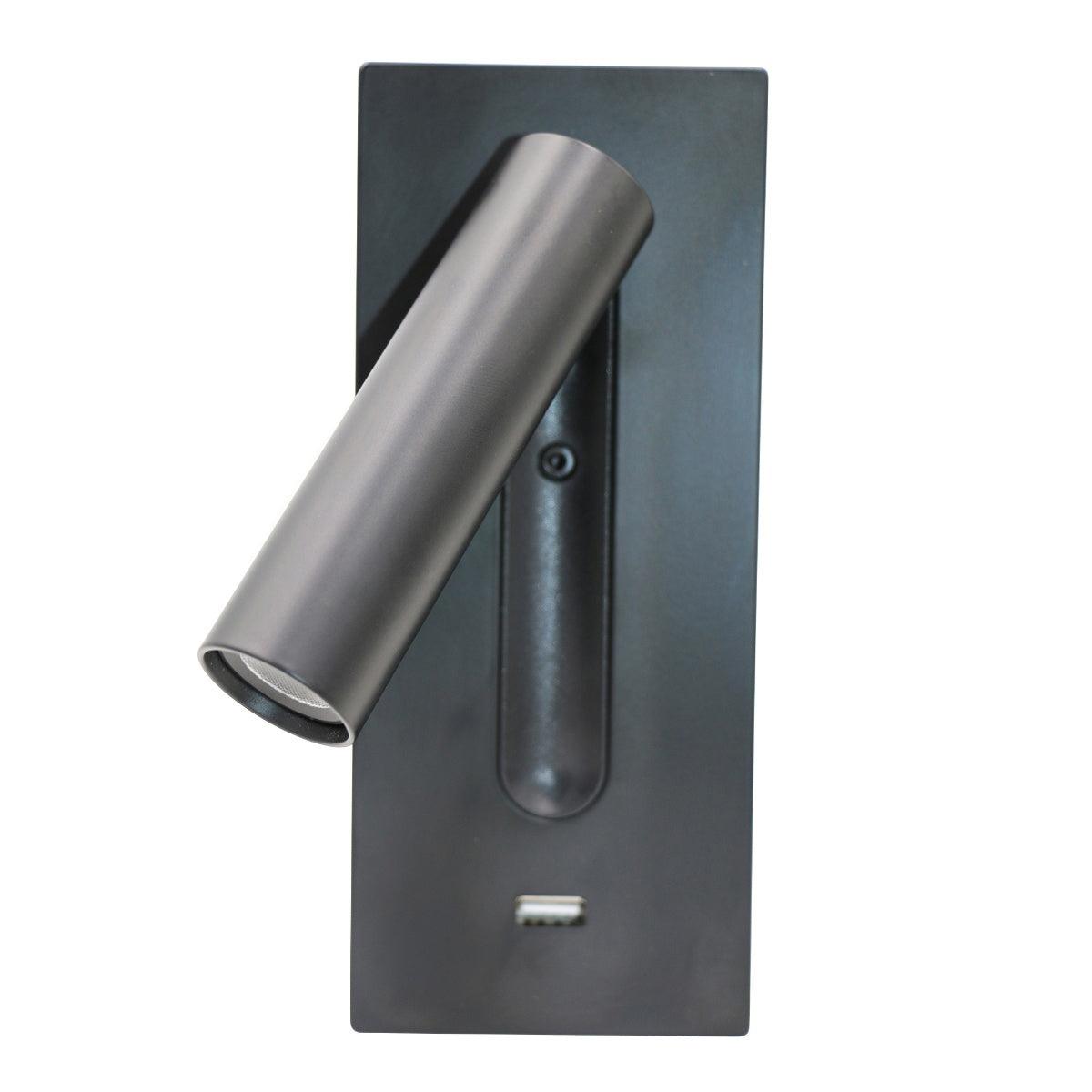 Luminaire Aare Moderne Minimaliste Chevet Noir Luminaire Mural