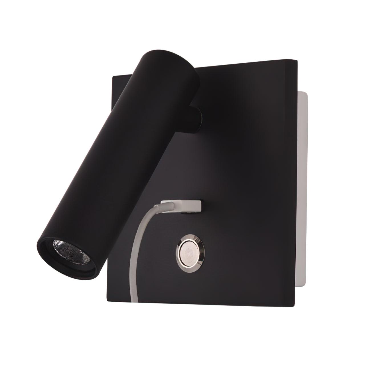 Luminaire Aare Moderne Minimaliste Chevet Noir Luminaire Mural