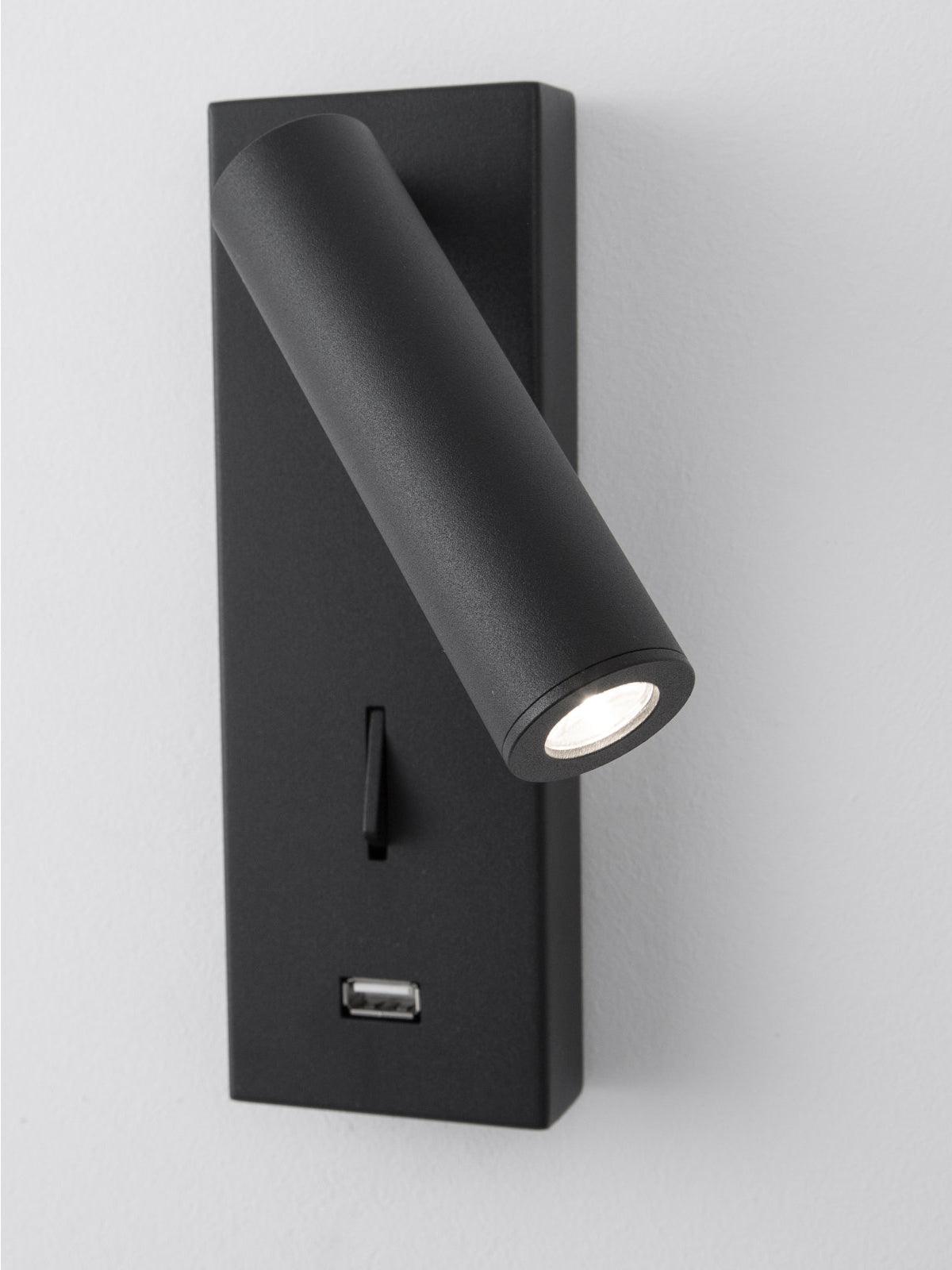 Luminaire Aare Moderne Minimaliste Chevet Noir Luminaire Mural