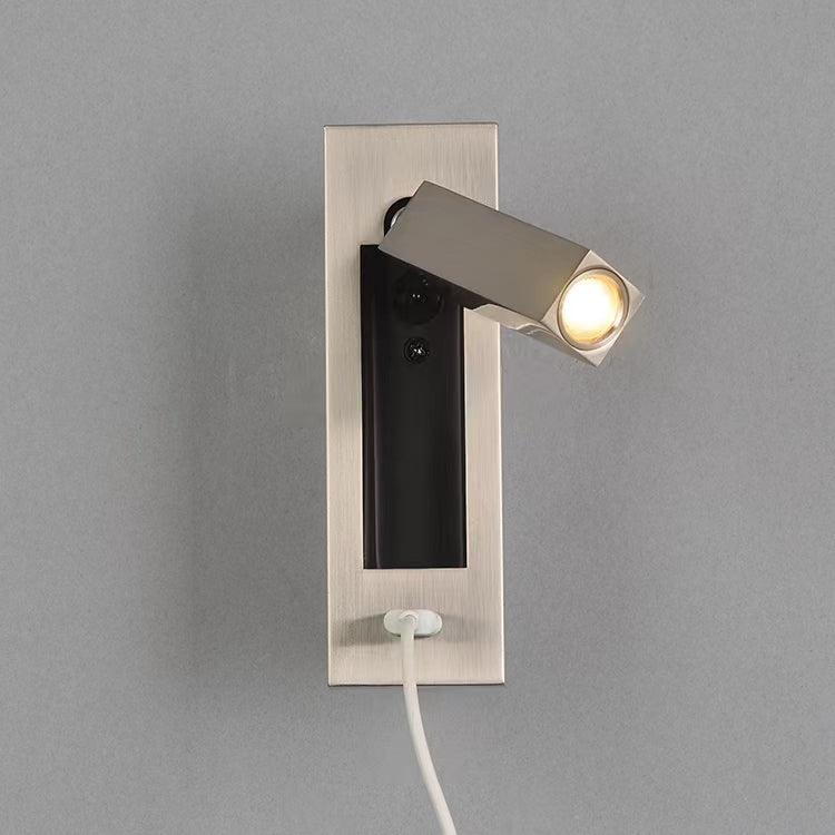 Aare Moderne Minimaliste Chevet Noir Luminaire Mural