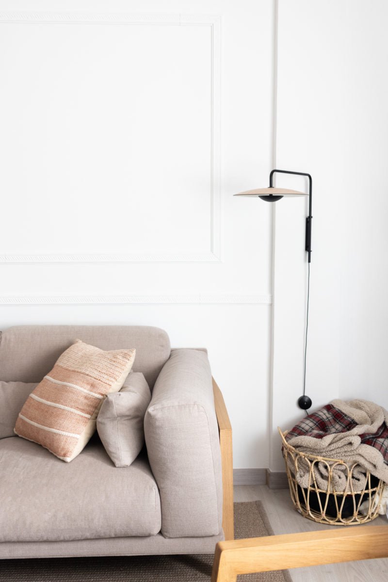 Abnormal Classic Modern Minimalist Plug-In Wall Lamp