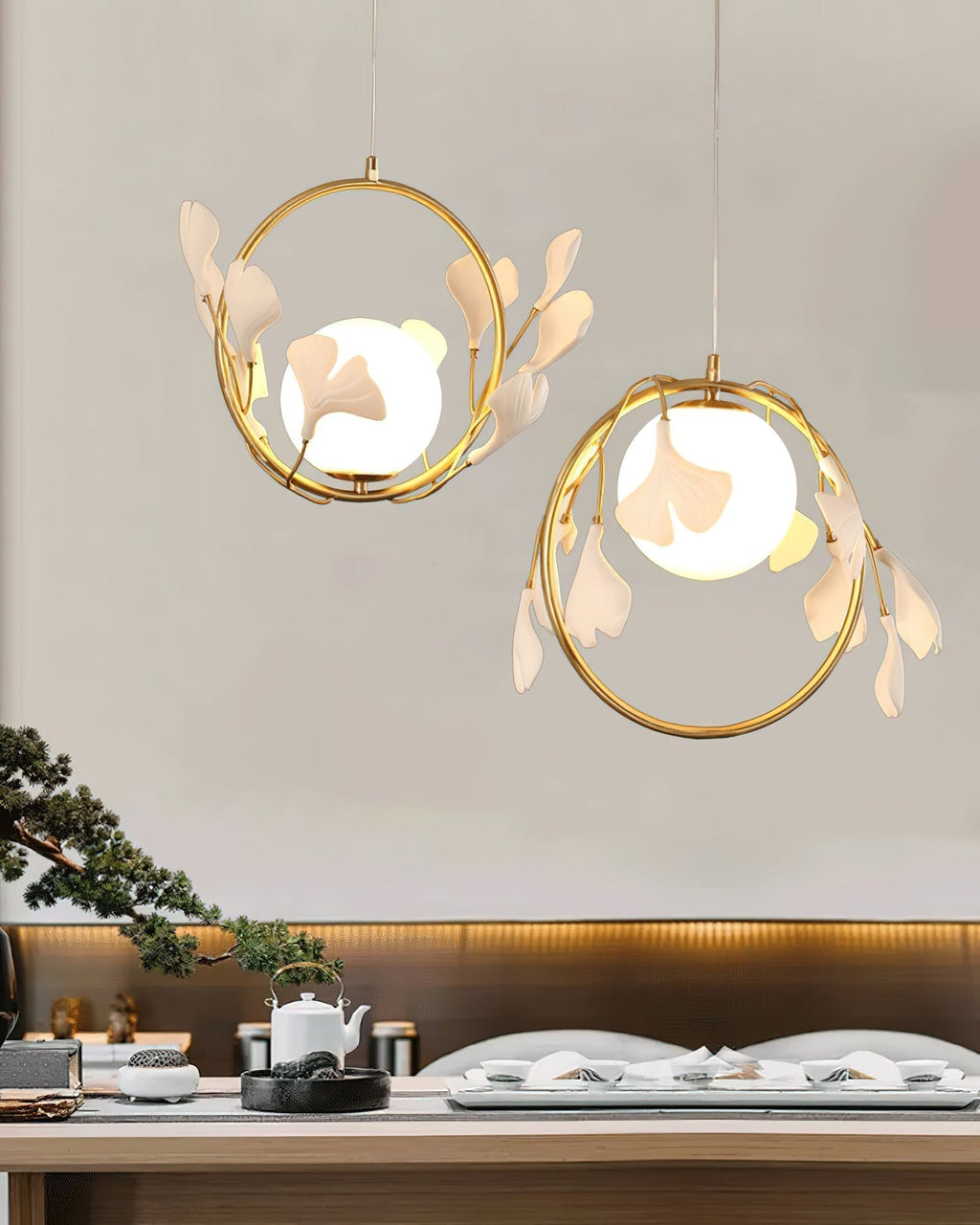 Althera Céramique Artistique Pendentif Lampe