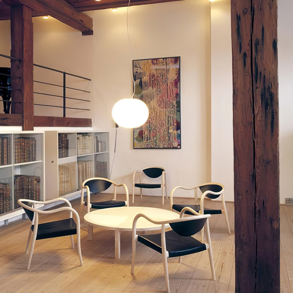 Orba Suspension Lampe en Verre Contemporain