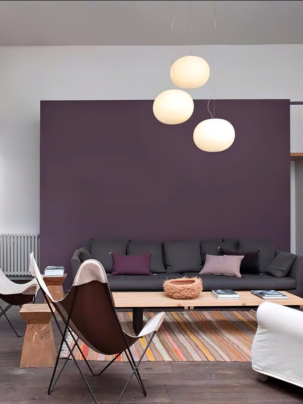 Orba Suspension Lampe en Verre Contemporain