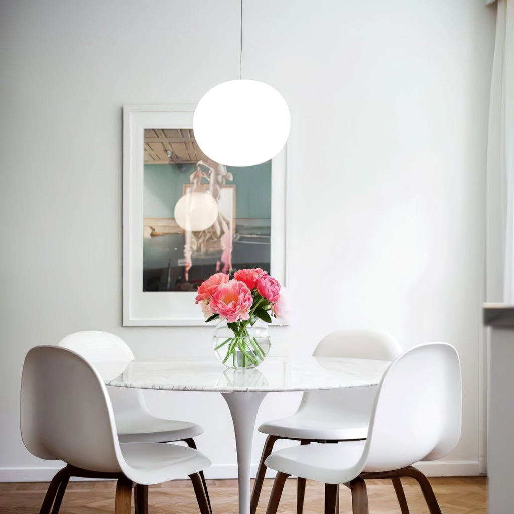 Orba Suspension Lampe en Verre Contemporain