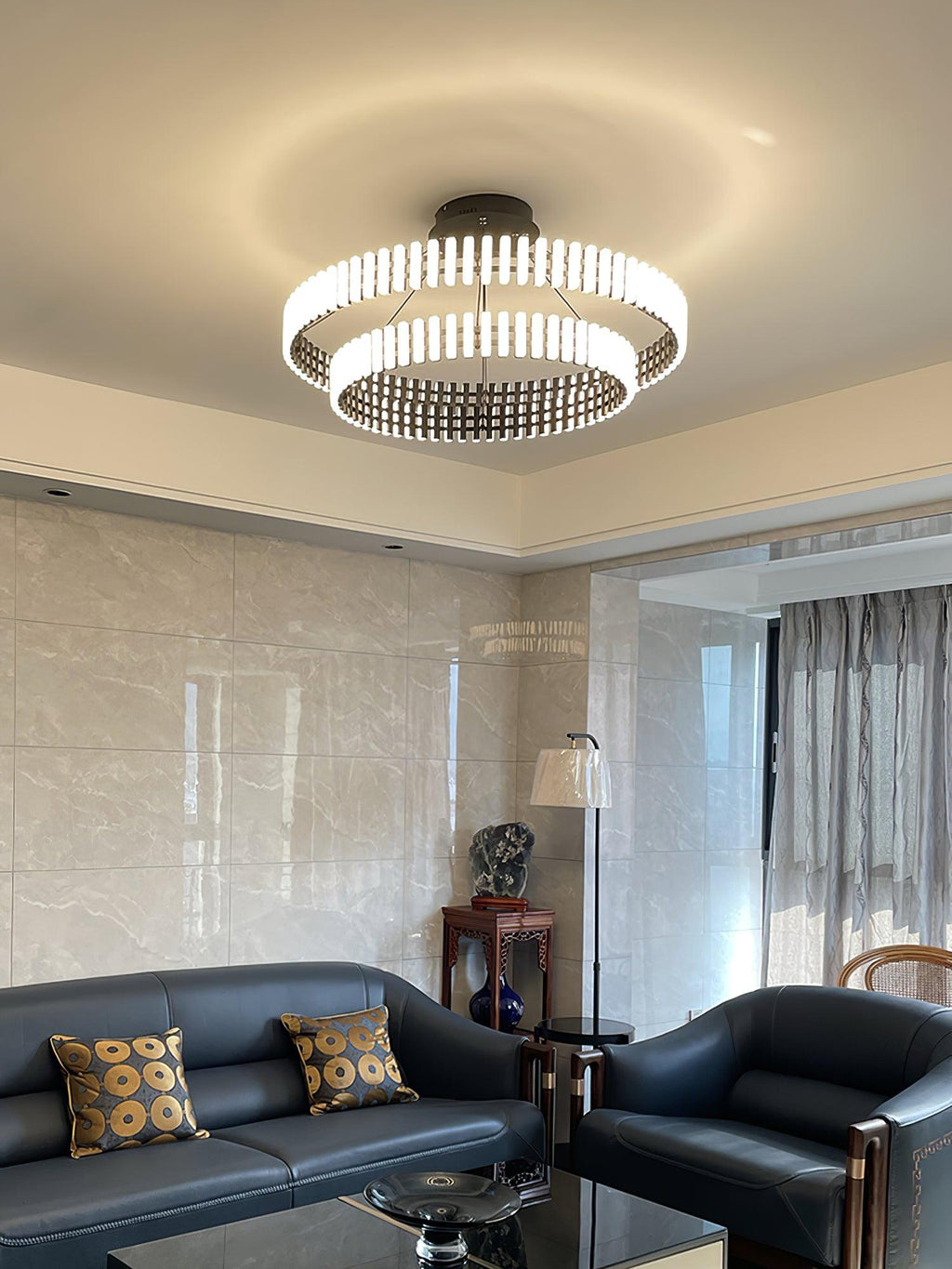 Luminaire Rivo Lustre Moderne en Métal