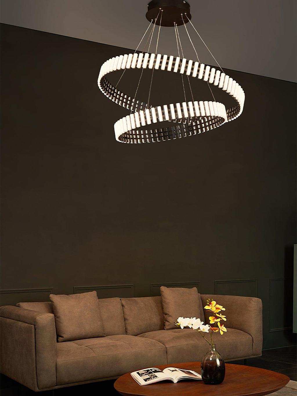 Luminaire Rivo Lustre Moderne en Métal