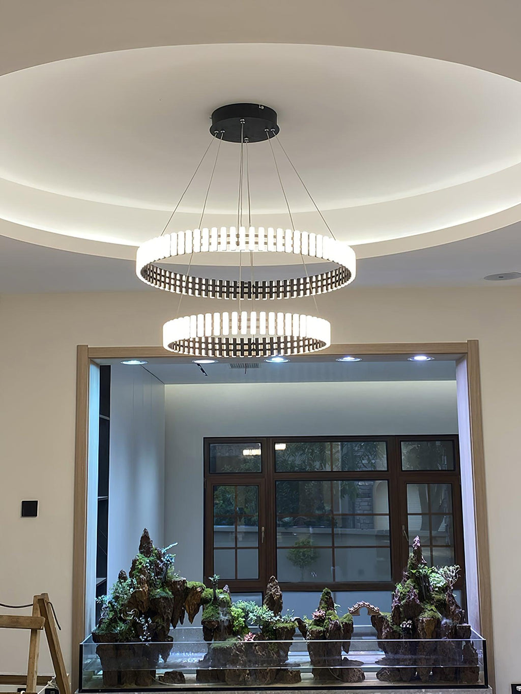 Luminaire Rivo Lustre Moderne en Métal