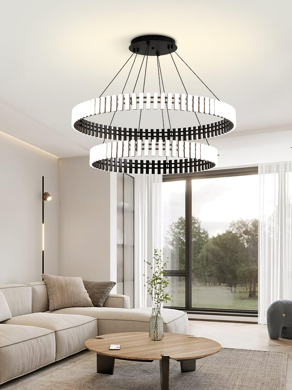 Luminaire Rivo Lustre Moderne en Métal