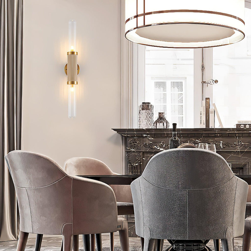 Alorira Applique Murale en Verre Colonne Art Nordique