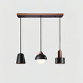 Ritta Ensemble de Lampes Suspendues Travertin Noir