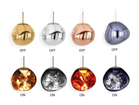 Milo Suspension Moderne Coloré Irregulier