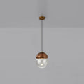Suspension en verre Aged Lampe Suspension Verre Dôme Minimaliste