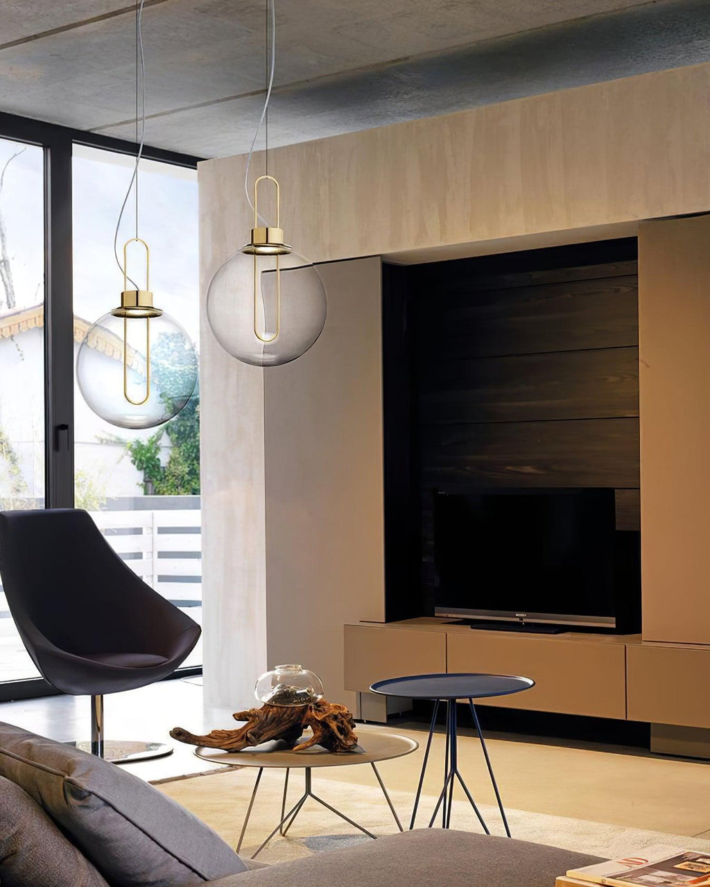 Aero Suspension Métal Moderne