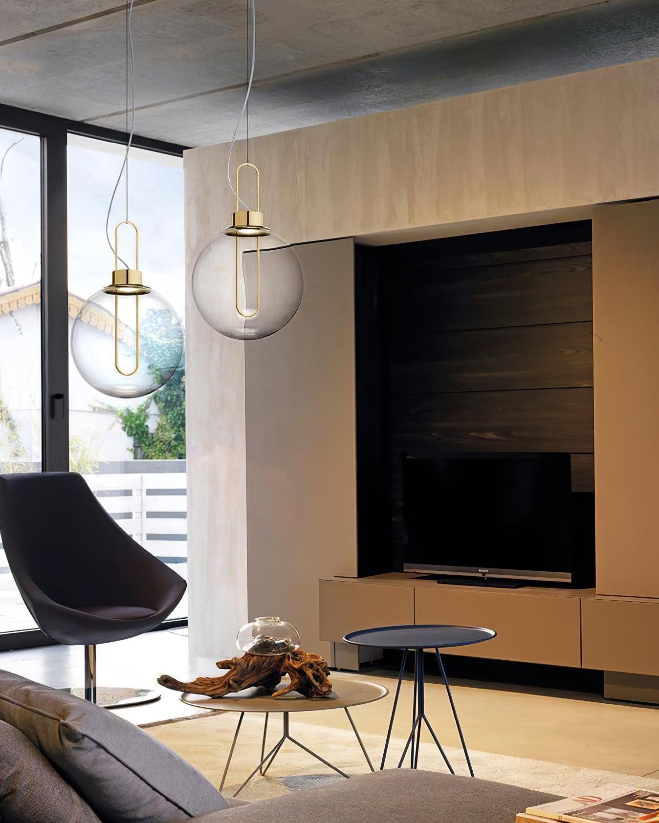 Aero Suspension Métal Moderne