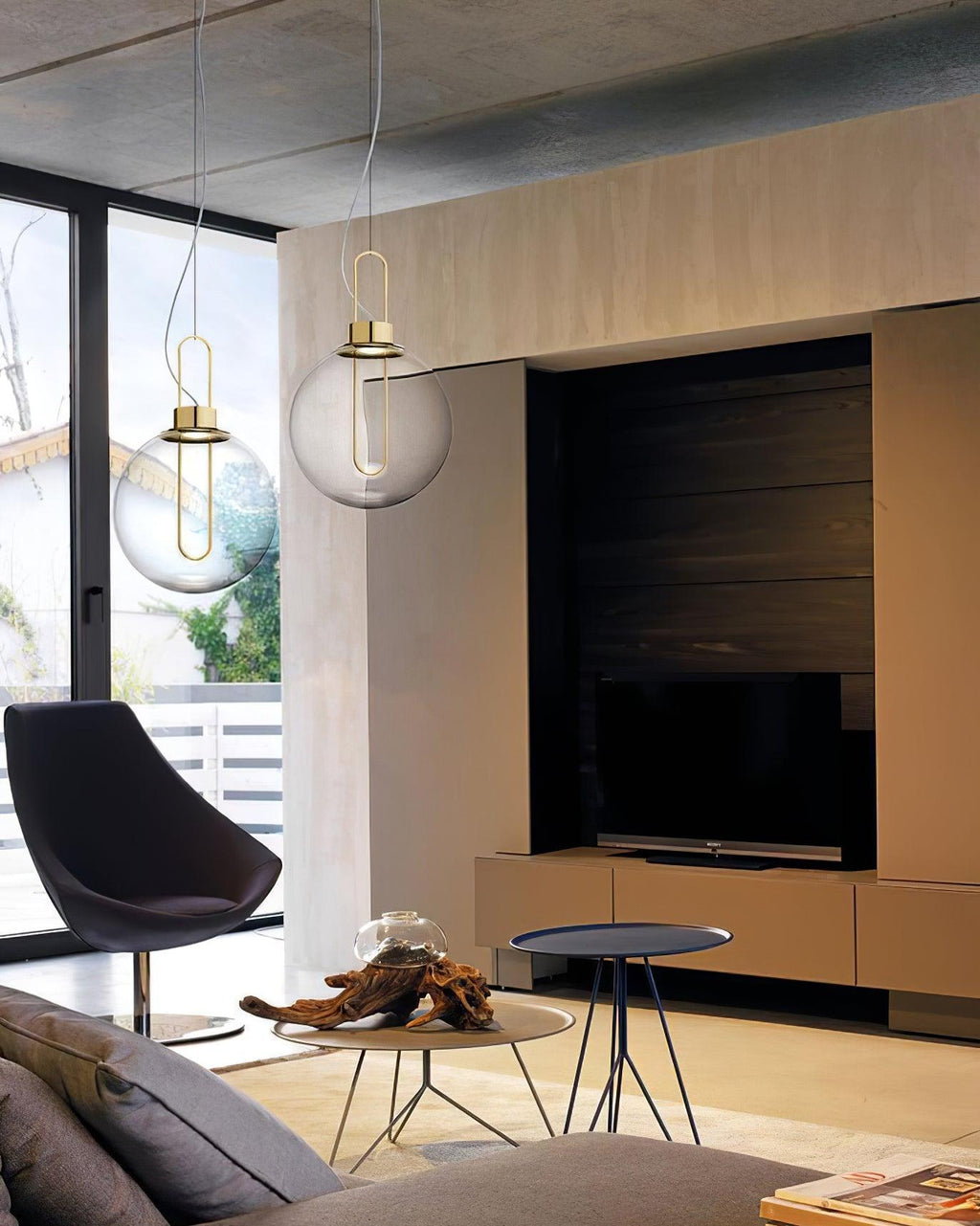 Aero Suspension Métal Moderne