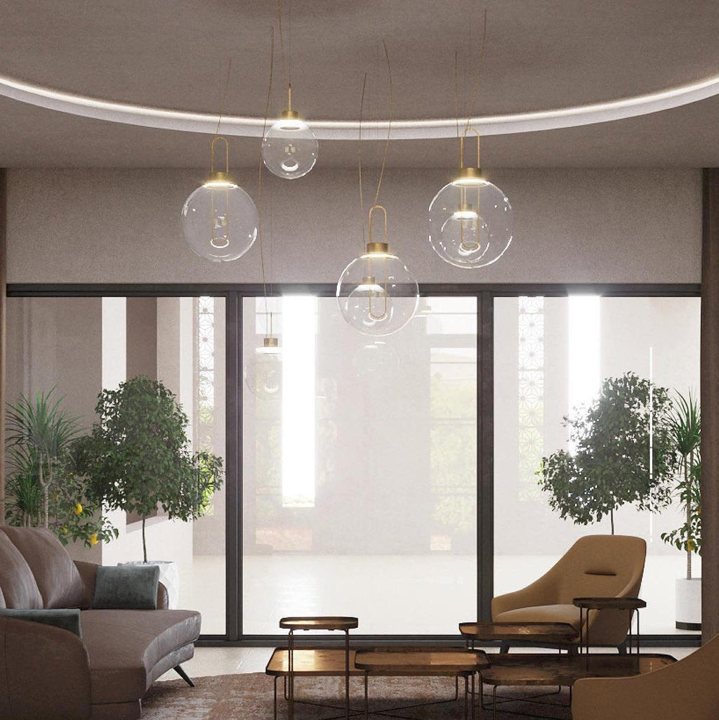 Aero Suspension Métal Moderne