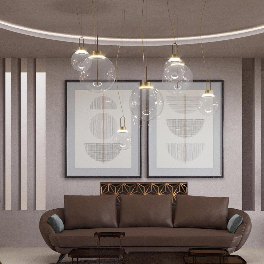 Aero Suspension Métal Moderne