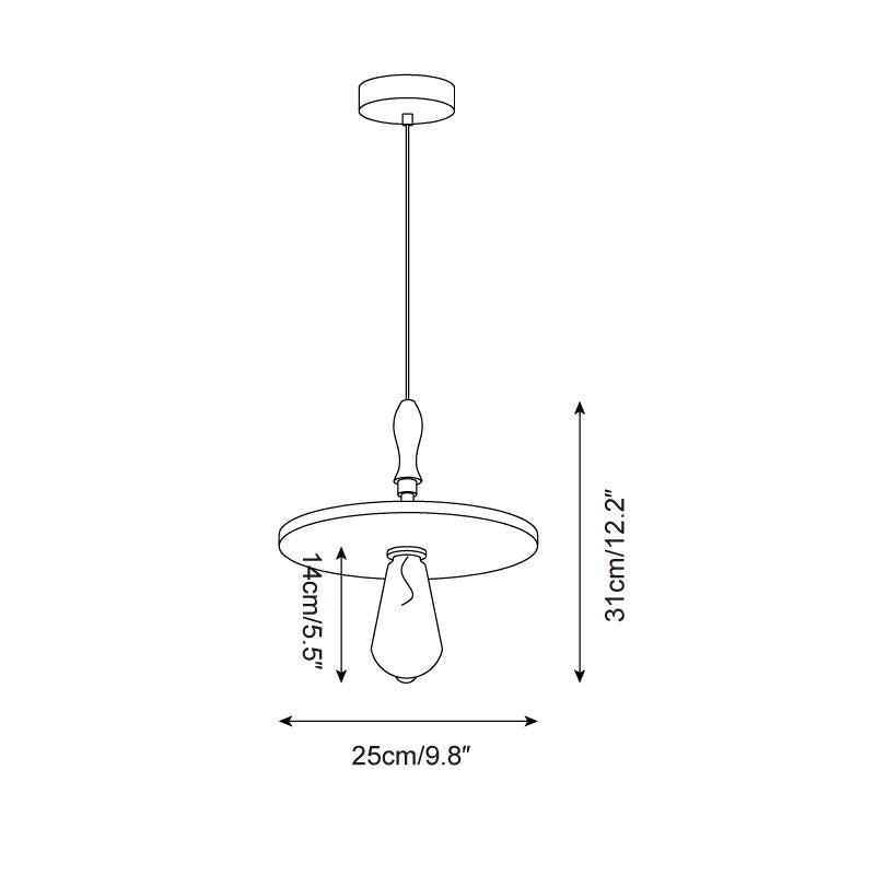 Suspension en travertin Ritta Suspension Orbit Moderne en Travertin
