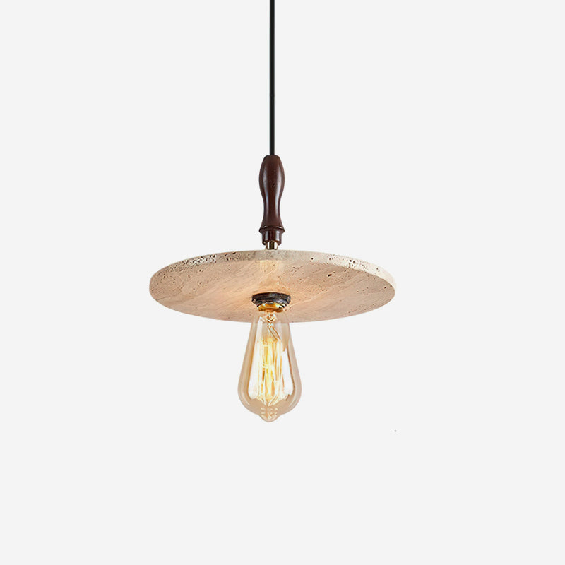 Suspension en travertin Ritta Suspension Orbit Moderne en Travertin