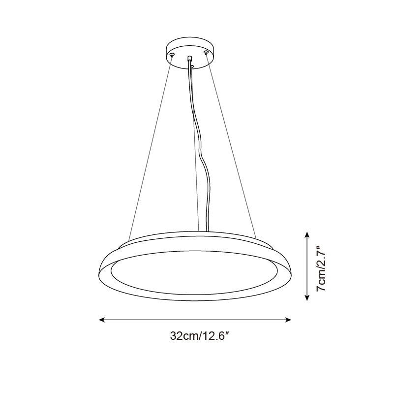 Ritta Suspension Moderne Travertin
