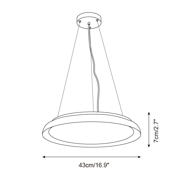 Ritta Suspension Moderne Travertin