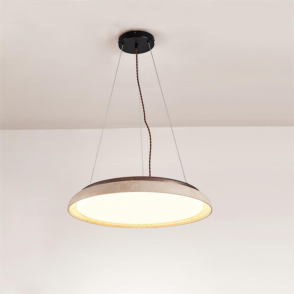Ritta Suspension Moderne Travertin