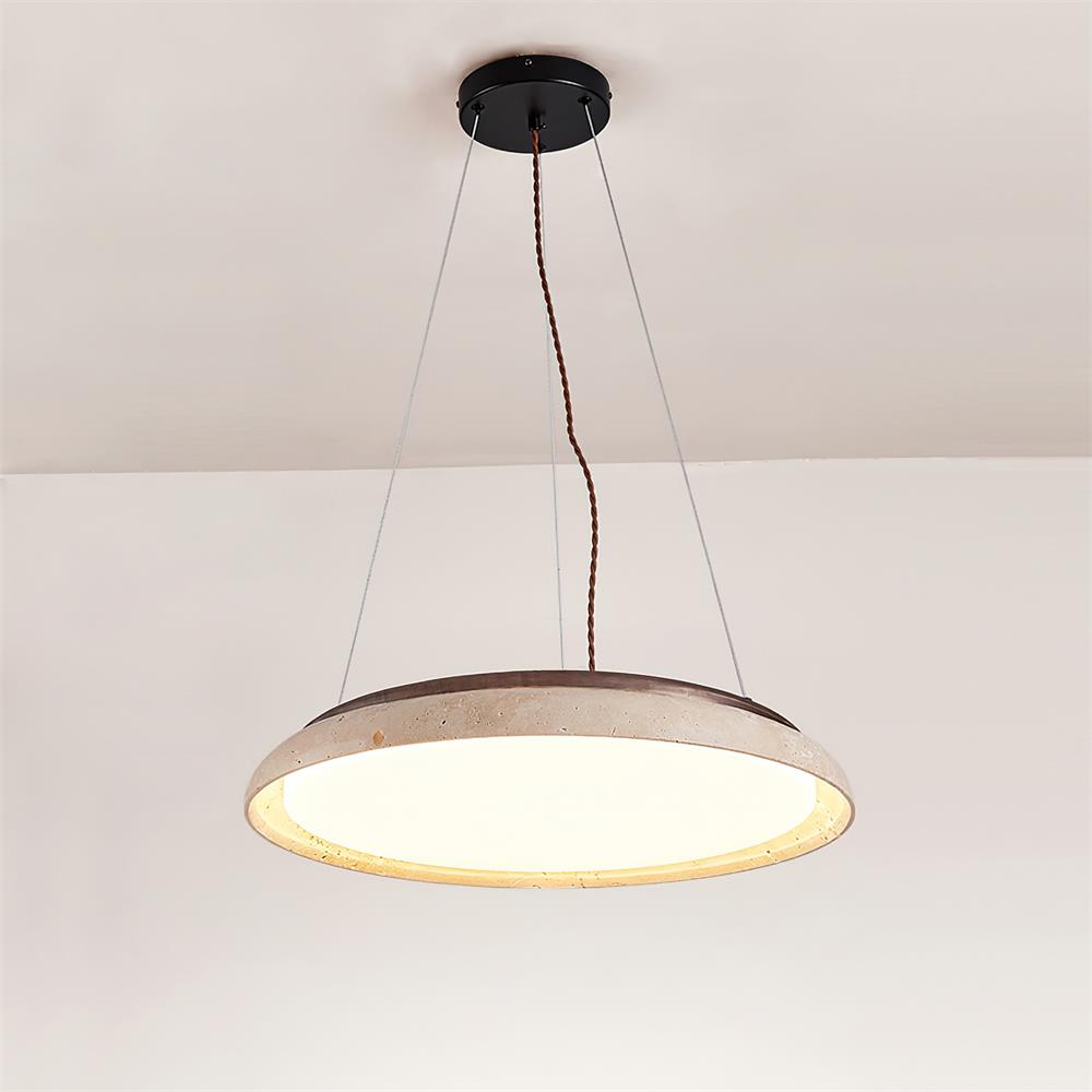 Ritta Suspension Moderne Travertin