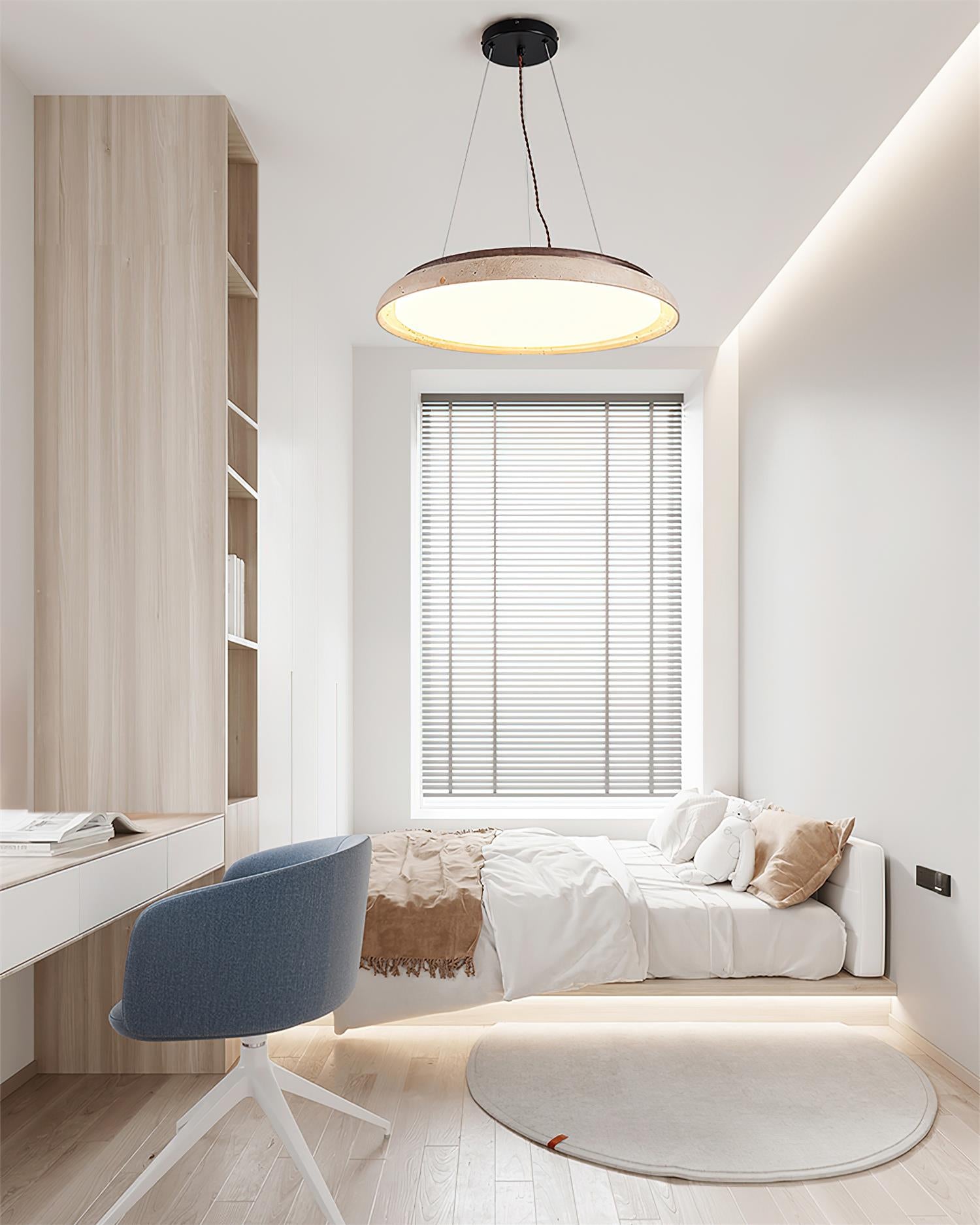 Ritta Suspension Moderne Travertin