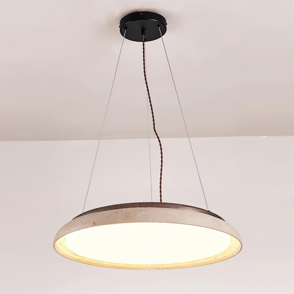 Ritta Suspension Moderne Travertin