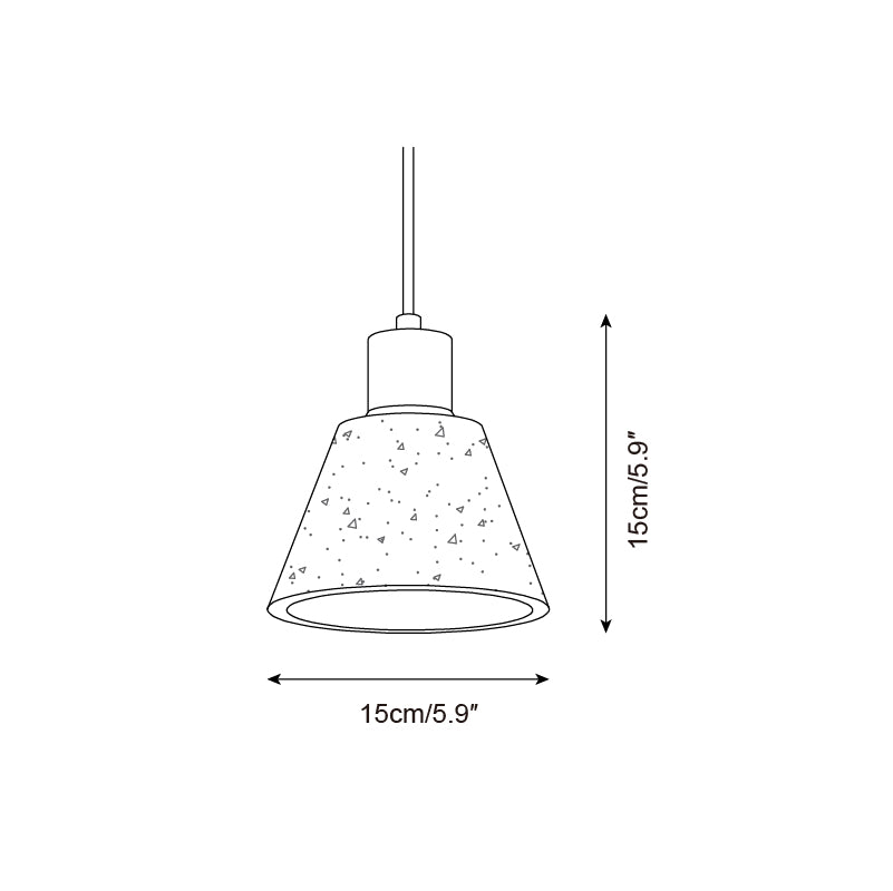 Ritta Suspension Travertin Moderne En Groupe
