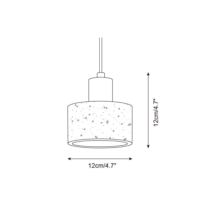 Ritta Suspension Travertin Moderne En Groupe