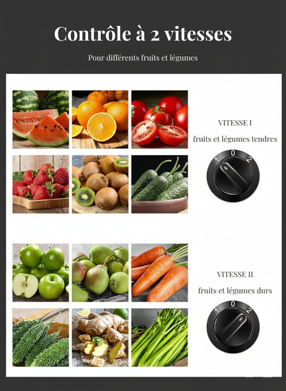 Extracteur de Jus Électrique – Fruits et Légumes