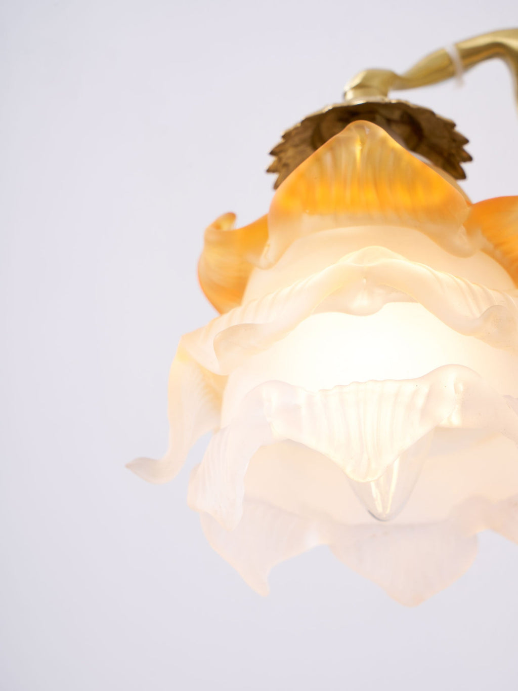 Aged Applique Murale en Verre Ange Volant