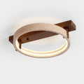 Luminaire en travertin Ritta Lampe Plafonnier Travertin Naturel