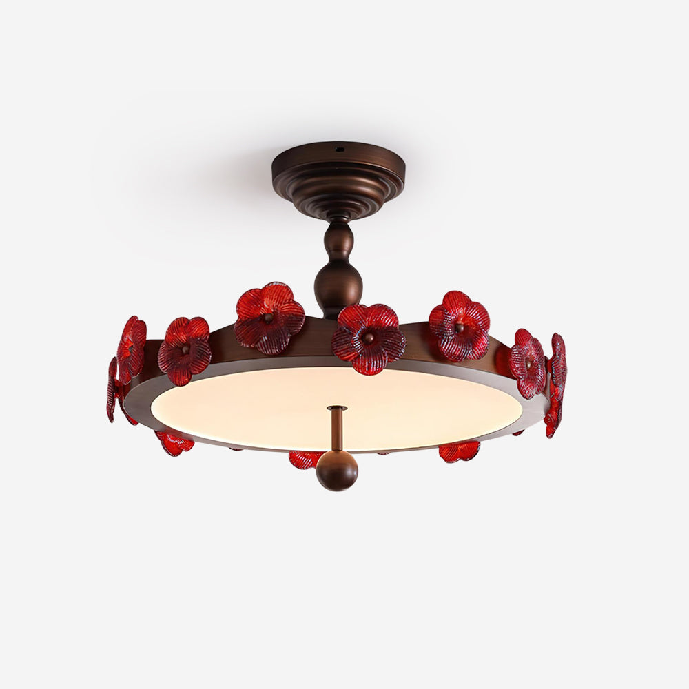 Luminaire Rosetta Plafonnier Floral