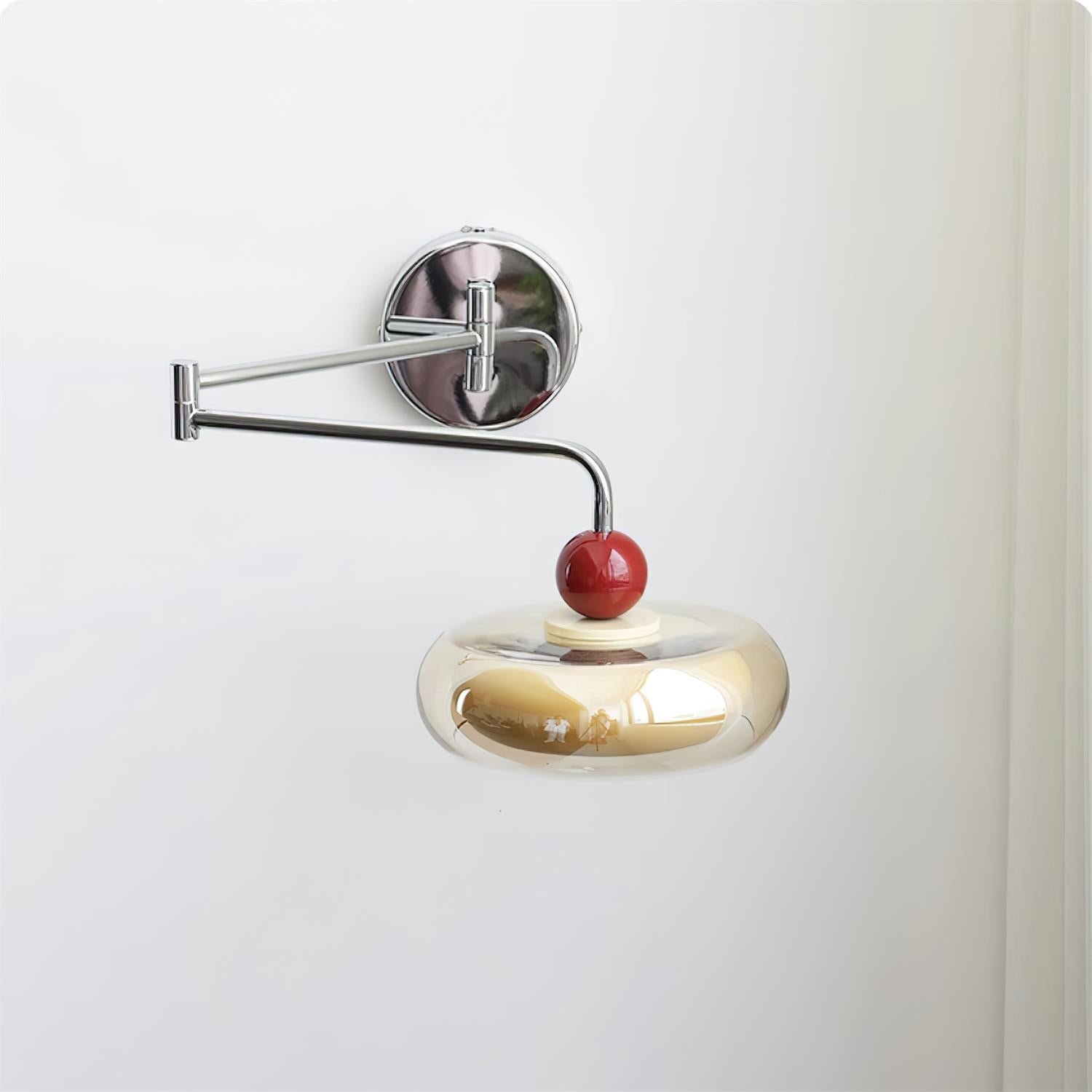 Rotan Applique Murale Cerise Élégante