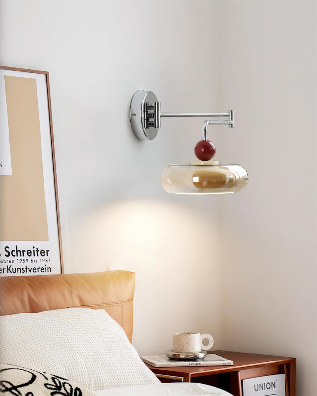 Rotan Applique Murale Cerise Élégante