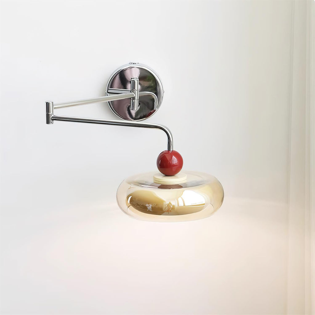 Rotan Applique Murale Cerise Élégante