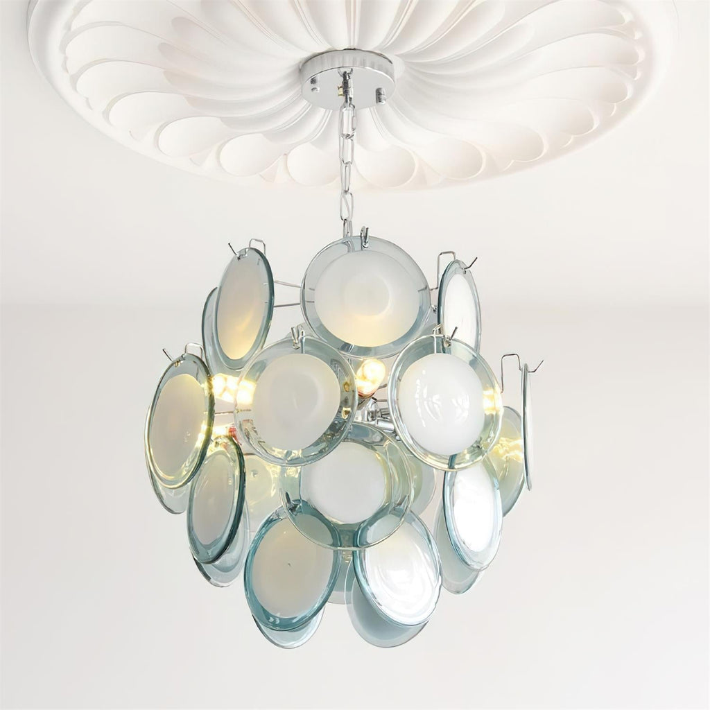 Luminaire en verre Rovigo Luxury Glass Sphere Lustre