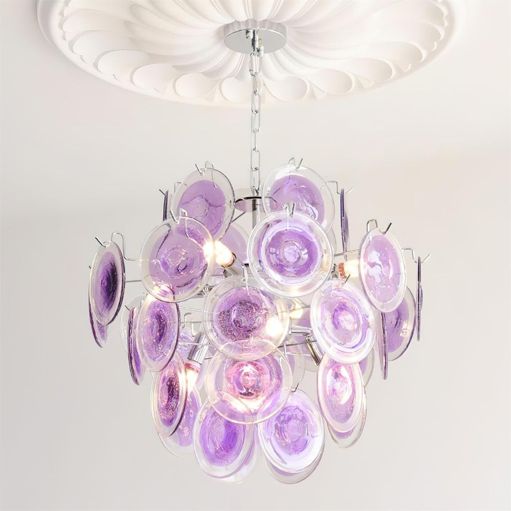 Luminaire en verre Rovigo Luxury Glass Sphere Lustre