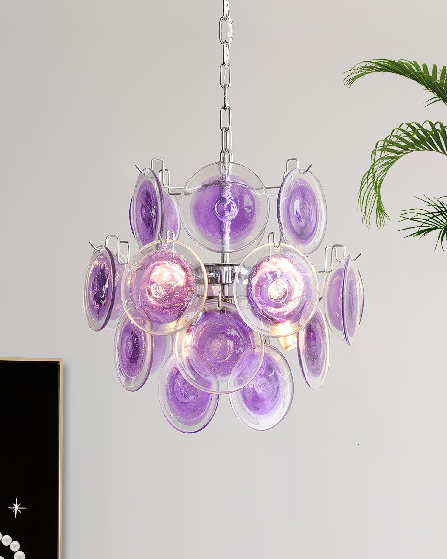 Luminaire en verre Rovigo Luxury Glass Sphere Lustre