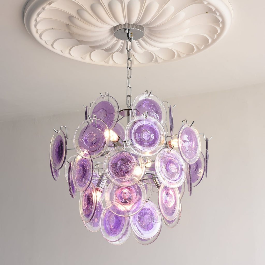 Luminaire en verre Rovigo Luxury Glass Sphere Lustre