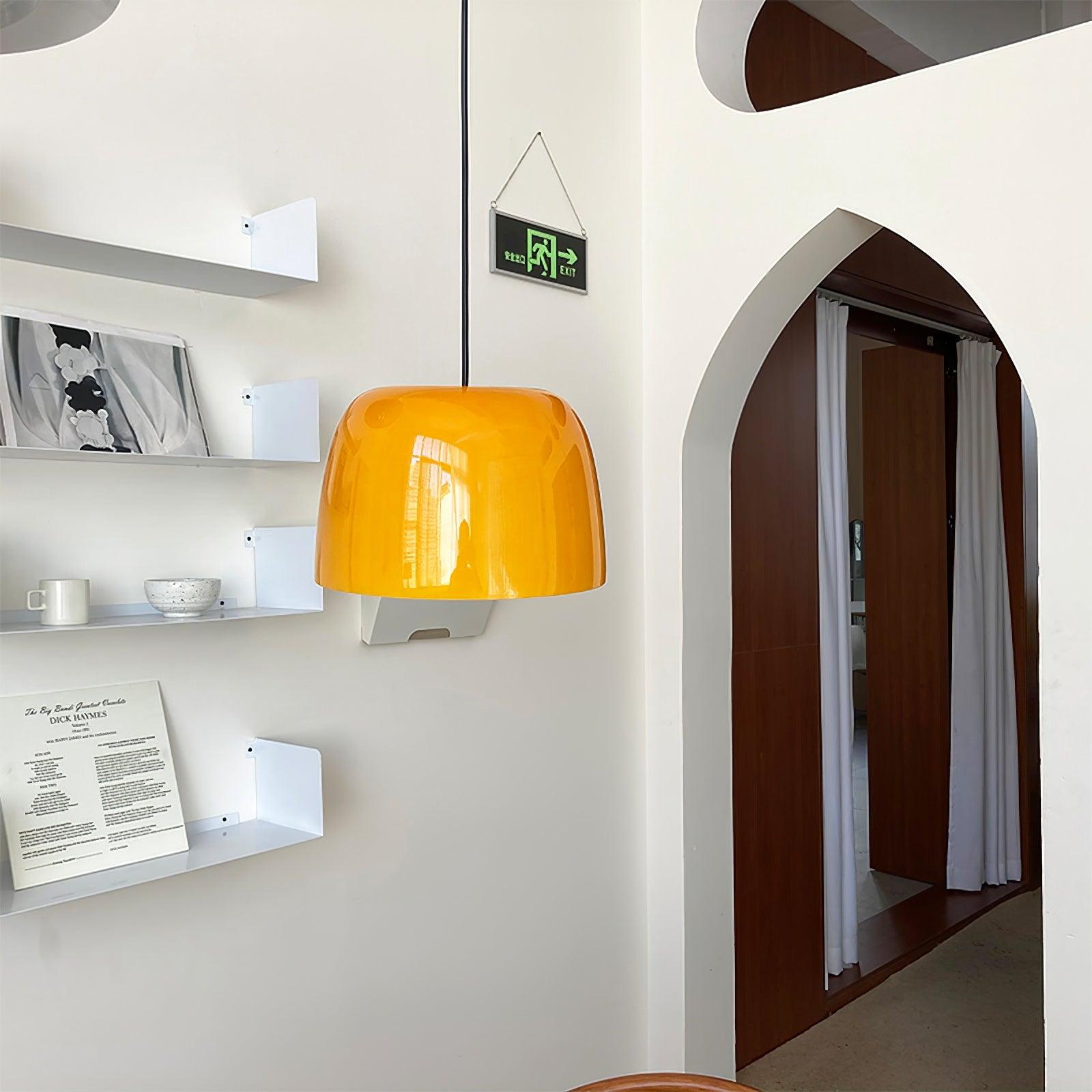 Roxboro Lampe Suspendue en Forme de Dôme Brillant