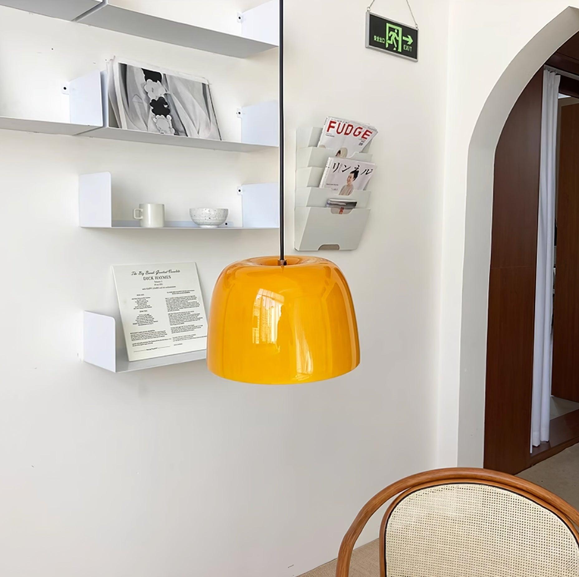 Roxboro Lampe Suspendue en Forme de Dôme Brillant