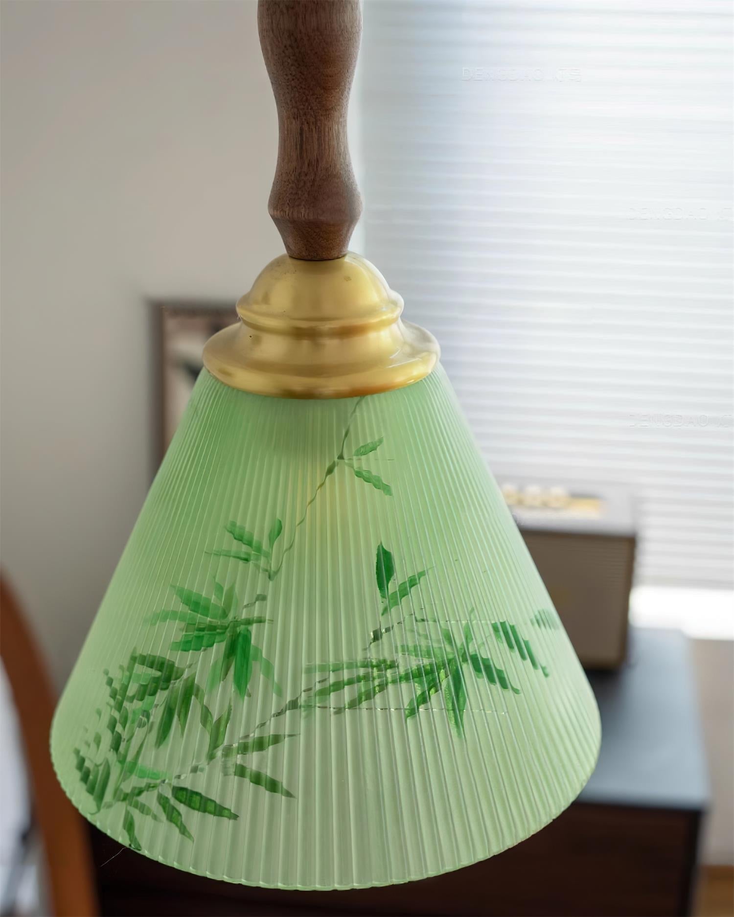 Royale Suspension Conique Botanique Verre